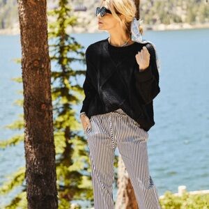 BURU Cable Knit Fisherman Sweater